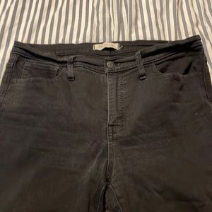 Madewell black jeans